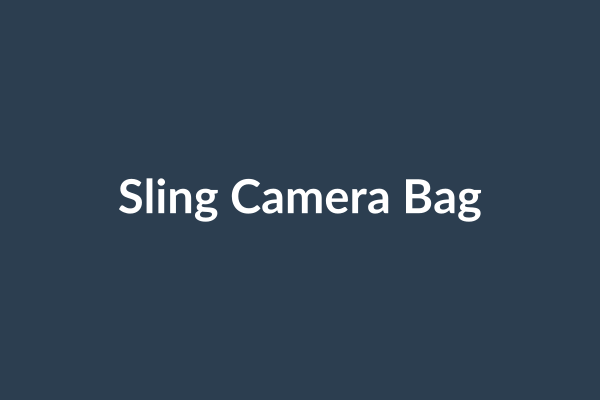 Sling Camera Bag