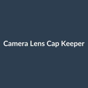 Camera Lens Cap Keeper
