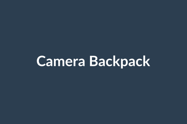 Camera Backpack