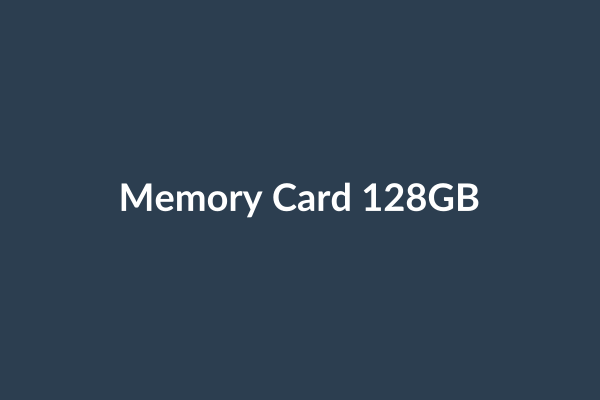 Memory Card 128GB